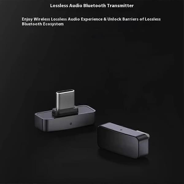 QCC Dongle Pro LDAC Lossless støtter Snapdragon Bluetooth 5.4-lyd for AptX-sender Nyt LDAC Dongle Pro
