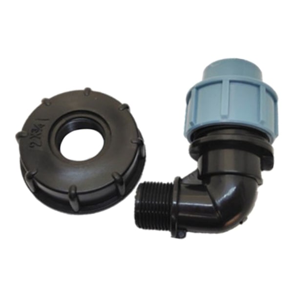 IBC Tank Connector Lämplig för 20mm och 25mm Hankontakt Lagringstank B