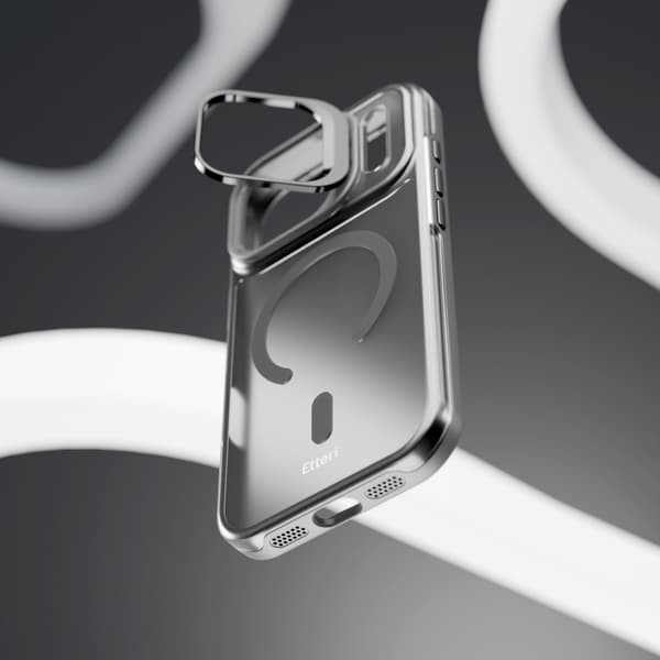 Etteri Morning Fog cover til iPhone 17 Pro Max / 18 Pro Max sort black