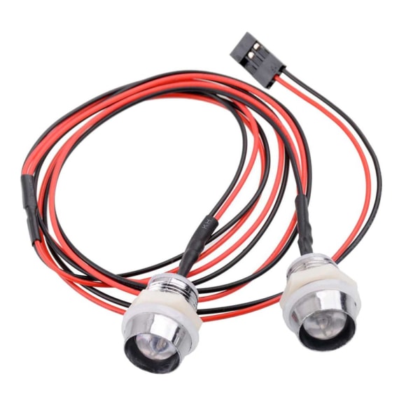 RC LED-lampa för 1/5 1/8 1/10 1/12 1/16 Modellbil Reservdelar 10mm