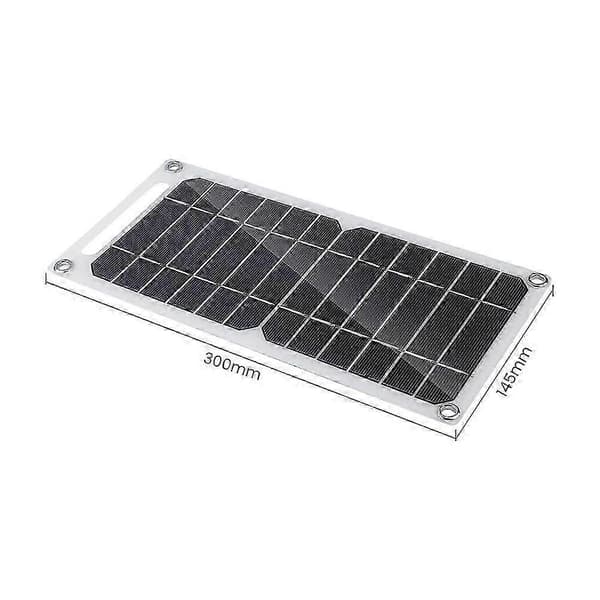 5V Högeffekts USB Solpanel Utomhus Vattentät Vandring Camping Bärbara Celler