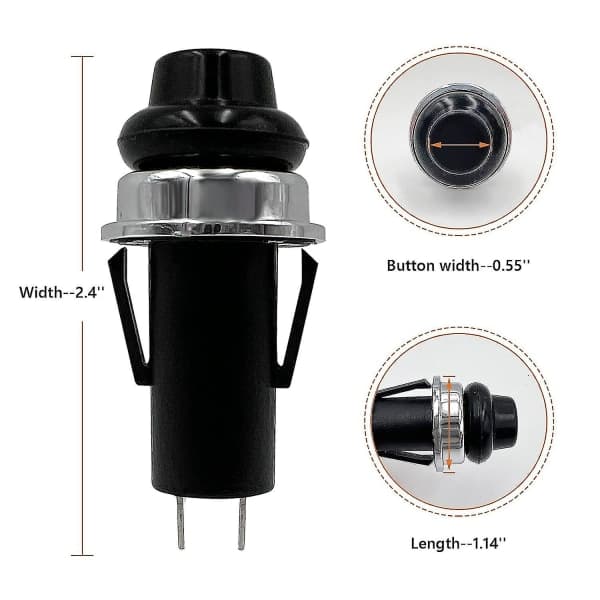 [RM]Replacement Weber Igniter Push Button/Switch Fits Weber Spirit E/s-210 220 310 315 320 330 Gas Grills, 7642 7643 Part Replacement