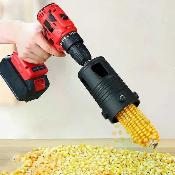 Corn Thresher Fully Automatic Corn Peeling Machine Household Electric Dry and Wet Grain Wrapping Tool Corn Peeling Machine