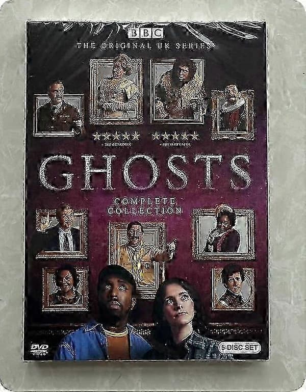 Ghosts: Den komplette serie sæson 1-5 (DVD 5-disc boksæt) engelsk version