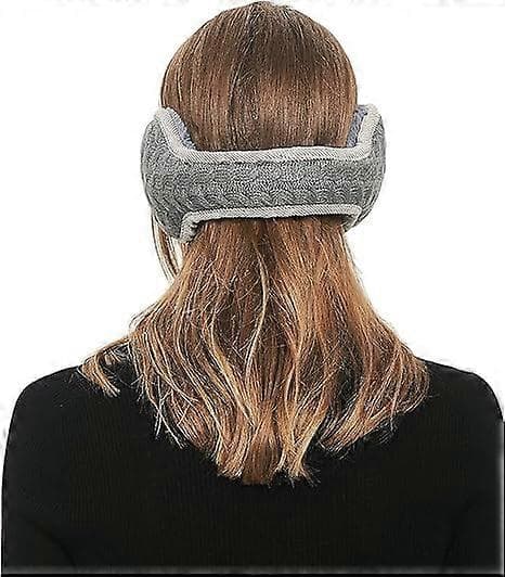 Vinteröronmuffar för kvinnor, unisex varma stickade öronmuffar