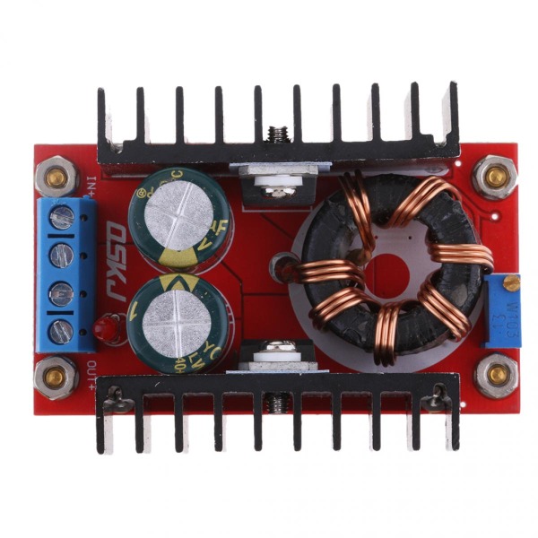 150W 6A DC-DC Step Up Omvandlare 10-32V till 12-35V Boost Laddarmodul Ny
