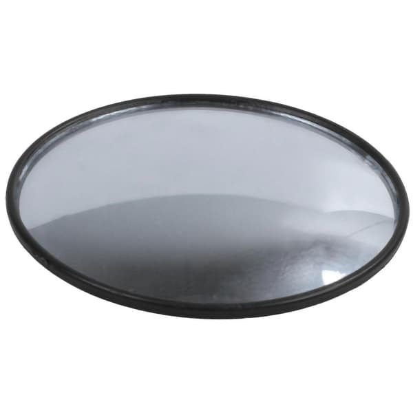 3 stk 95 mm OD selvklebende rund konveks bakspeil sidespeil Black