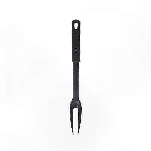 Holdbar nylonkødgaffel, 12 tommer, sort version 0621