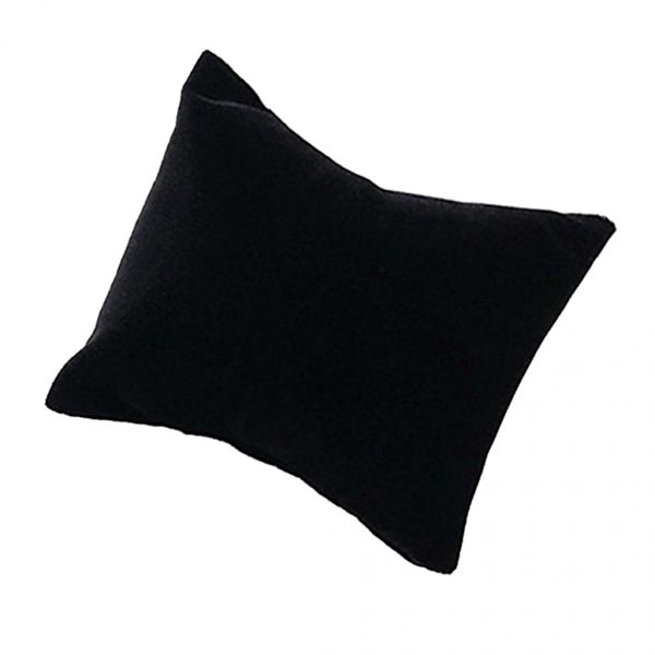 Smyckesdisplayställ Sammetskudde Minikudde 7x8cm För Klockarmband Svart