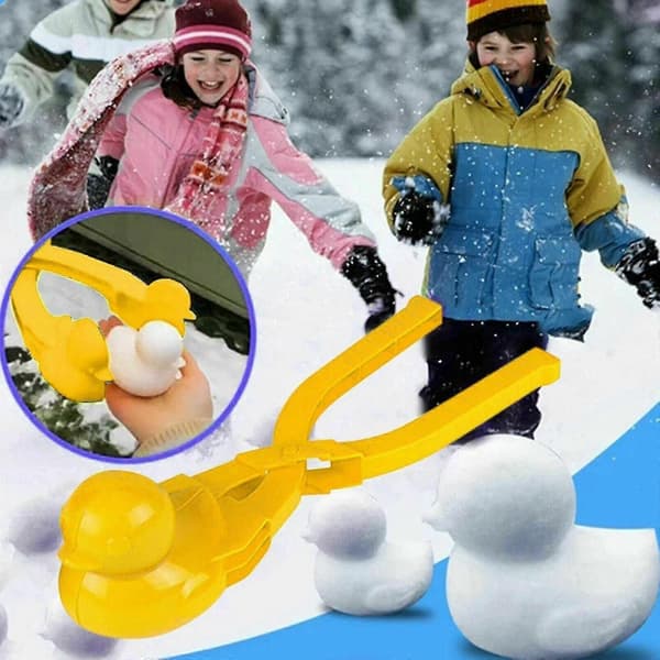 Andeformet Vinter Snebold Maker Klips Sne Sand Bold Form Værktøj Børn Udendørs Legetøj