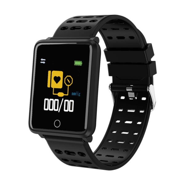 Bluetooth 4.0 1.44in vattentätt Smart Watch Armband för Android IOS System Blå