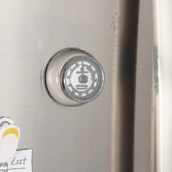 Magnetisk Retro Køkkentimer, Klassisk Mekanisk Madlavningstimer (rød) Cream