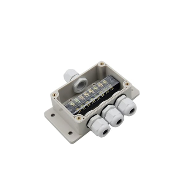 IP66 vattentäta kabelgenomföringar för kopplingsdosa 132x69x50mm 1 in 3 out