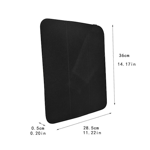 [RM] Patch Organizer Oppbevaringskrok Loop Patch Samlinger Hjemme Merke Display Ramme Black 28.5cmx0.5cmx36cm