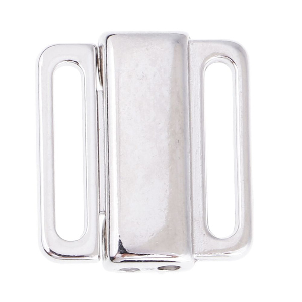 10 Set Bikini Clips Hake och Knäppe Metallband BH Baddräkt BH 12mm