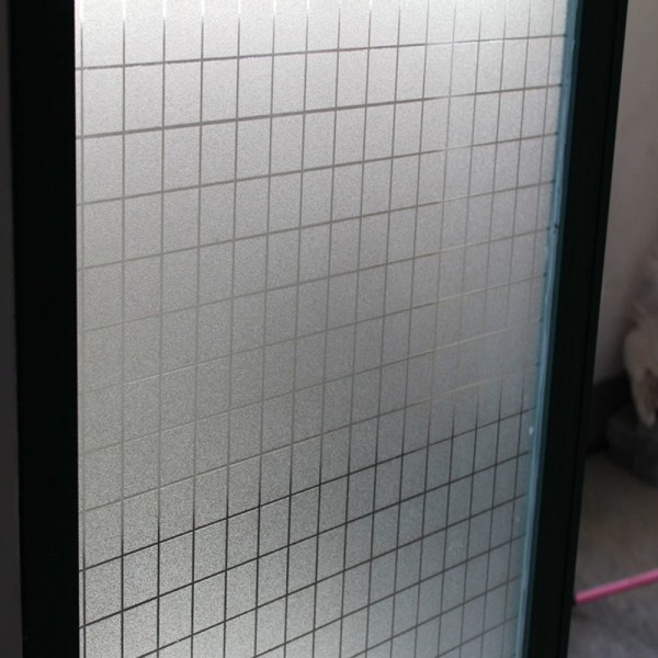 statisk integritetsfönsterfilm som klistrar fast limfritt glasklistermärke, 40 x 200 cm