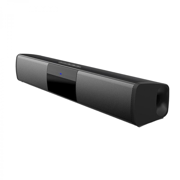 Möteshögtalare Trådlös Bluetooth Soundbar, stereobatteridriven Mini Soundbar-högtalare för surfplattor för hemmakontor