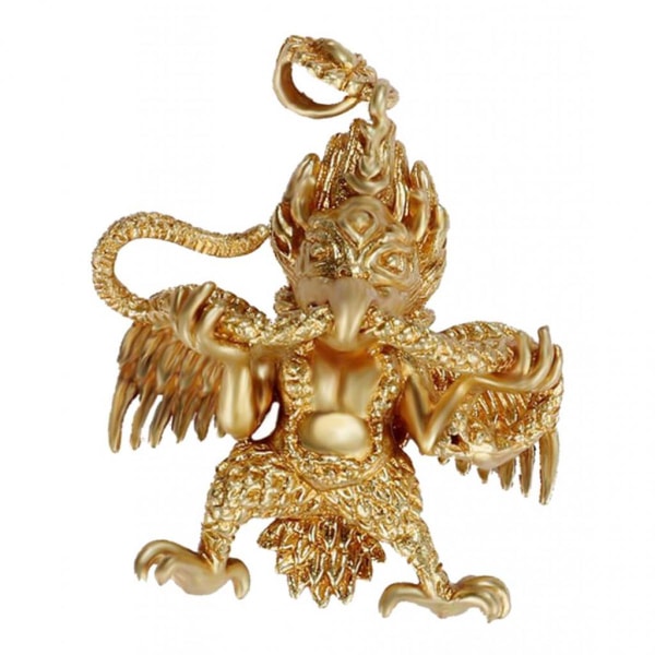 Thai Buddhism Garuda Gud Religiös Amulet Charm DIY hänge halsband