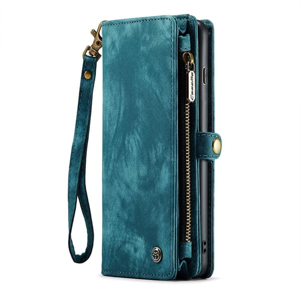 [RM]CaseMe-008 Läderfodral för Samsung Galaxy S10 Blue