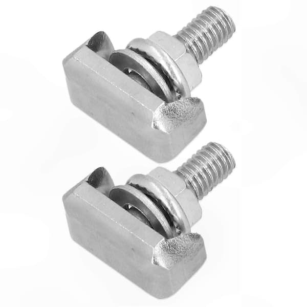 2-pak T-bolt batteriterminaler i rustfrit stål til Chevrolet 19116852 udskiftning