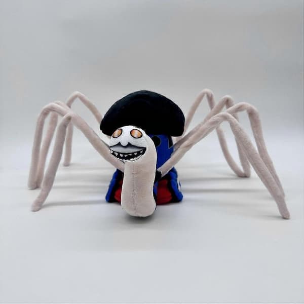 [RM]Choo Choo Charles Plysdyr, Horror Edderkoppejernbane Figur