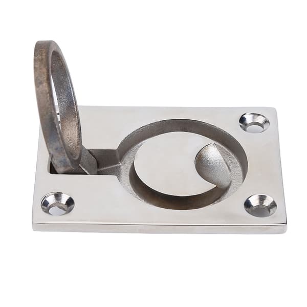 [RM]Stainless Steel Ring Handle, Flush Hatch, Cabinet, Pull Lift, Boat, Marine, Yacht, Hardware