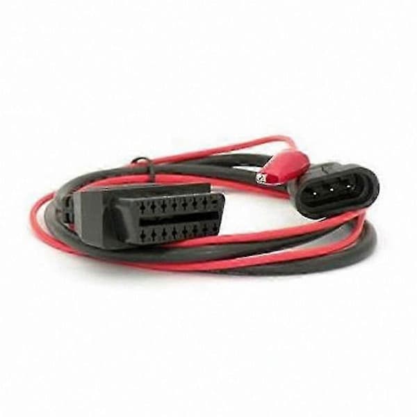 Fiat Alfa Lancia 3-ben til 16-ben OBD2 OBDII Adapterkabel til bildiagnostik Black