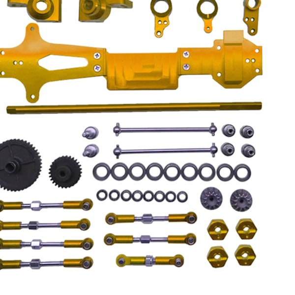 RC Bil Reparationsverktyg Och Skruvmuttrar Uppgraderingsdelar Set För Wltoys 1/14 144001