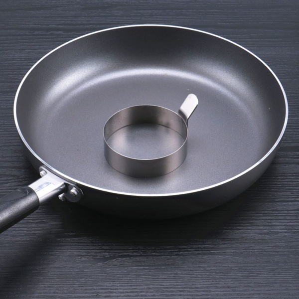 Äggstekare Non-Stick Rund Ring Kök Matlagningsverktyg Form Frukostmakare Stor