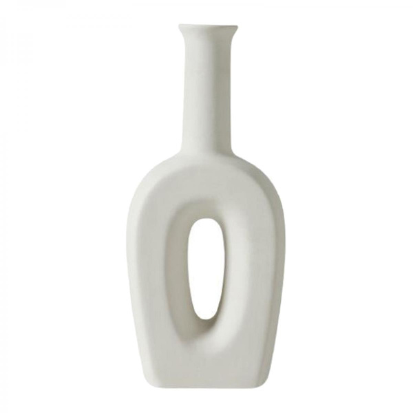 Nordisk Minimalism Oregelbunden Keramisk Vas Konstutställningslokal Blomvas Stil G