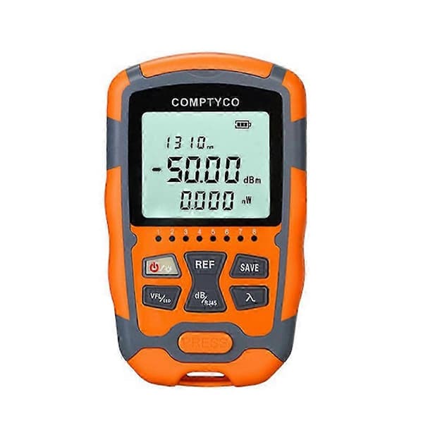 4-i-1 COMPTYCO AUA-M70 Mini Optisk Effektmåler og Feillokalisator, Fiber Tester 10Mw -70DBm