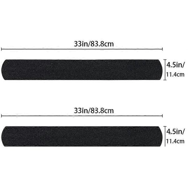 83,8*11,4 cm Förpackning med 2 halkfria möbelmattor, skydd för