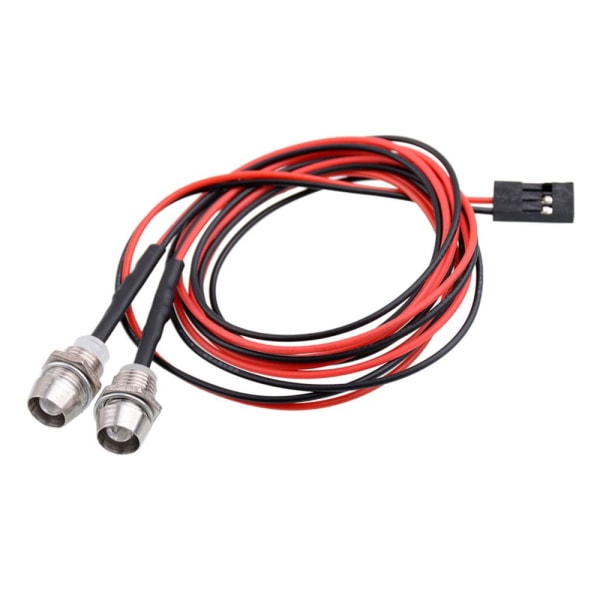 RC LED-lampa för 1/5 1/8 1/10 1/12 1/16 Modellbil Reservdelar Tillbehör