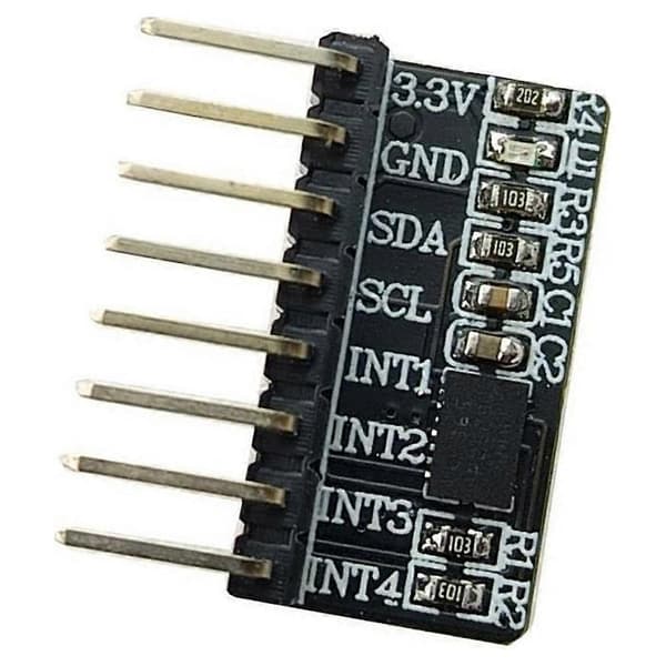 BMI088 6-akset bevægelsessensormodul I2C-kommunikation til STM32/Arduino/ESP32/Raspberry Pi 3D-accelerometer gyroskop