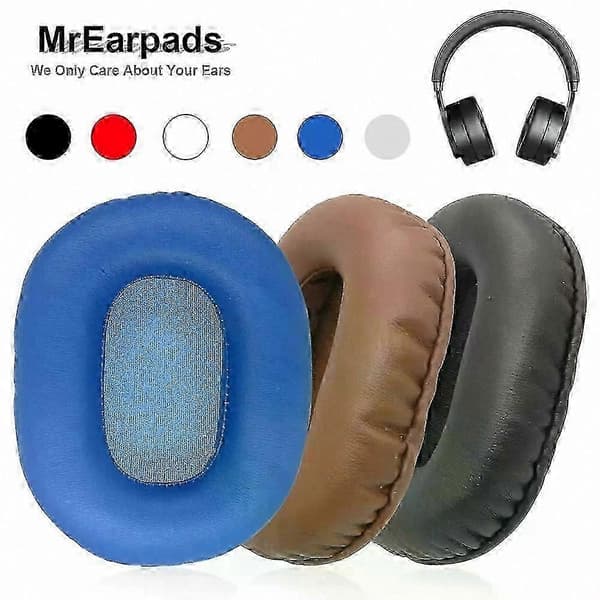 Erstatningsørekopper til Positive Vibration XL ANC-hovedtelefoner – Kompatible puder til støjreducerende Over-Ear-headset-tilbehør Red Earpads