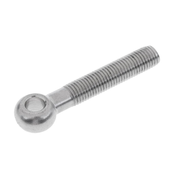 M12 304 Rostfritt Stål Helgängad Öglebult För Räcke M12 x 90mm