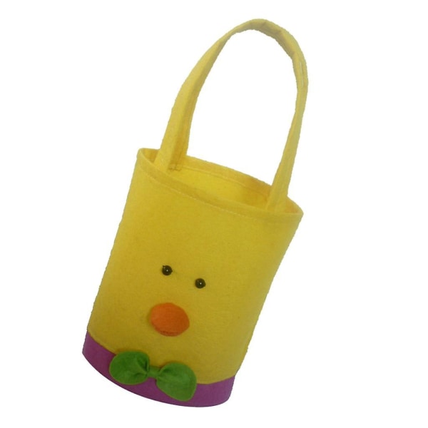 2xcute Gul Kyckling Non-woven Tygkasse Påskpresentpåse Äggkorgar