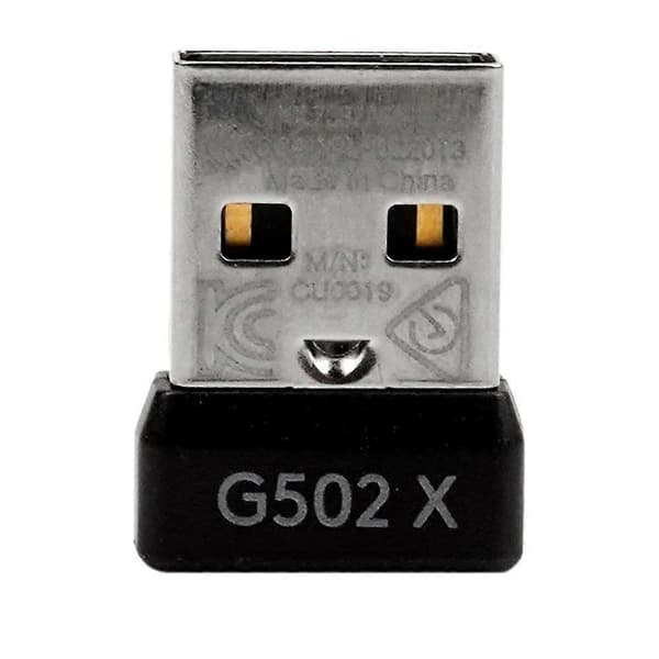 USB-dongle musmottakeradapter erstatning for G502X / G502X Plus Lightspeed trådløs spillmus Black
