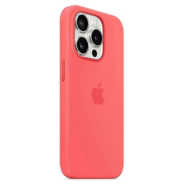 Silikonmagnetfodral med Magsafe-kompatibilitet för iPhone 15 Pro Max - Hållbart och skyddande Red