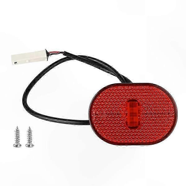 Bageste LED-advarselslampe til udskiftning af baglygte til el-scooter, kompatibel med 4/4 Pro-modeller