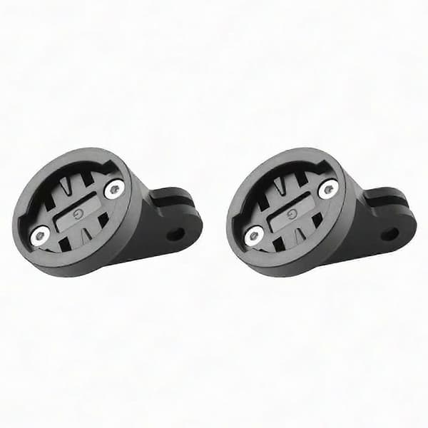 2X for Garmin Gopro Combo Mount Holder Brakett Adapter Hurtigutløser Kamera Frontlys Adapter Kamera Festebase Stil B Black