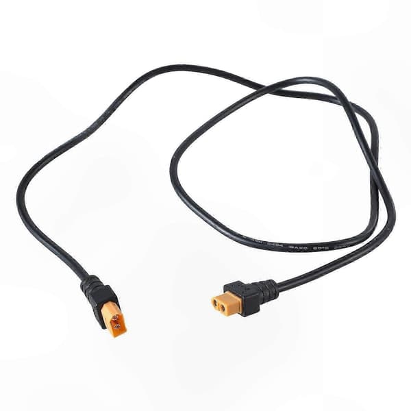2m 18AWG han-til-hun-forbindelseskabel til solpaneler og UAV-modeller med XT60-stik