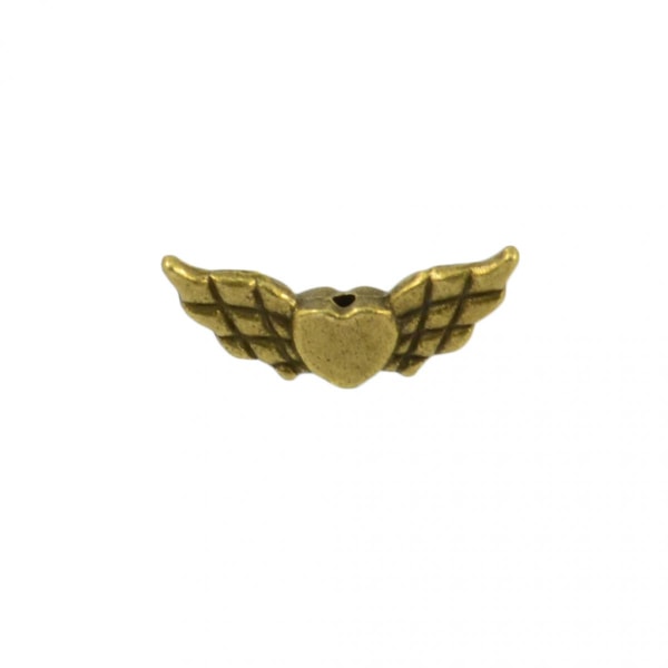 50 delar brons ängelvingar pärlor retro smycken armband halsband örhängen diy