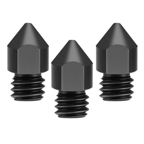 MK8 Extruder Munstycke Skrivhuvud För 3D-skrivare 3 Stycken För 1.75mm 0.2mm Filament