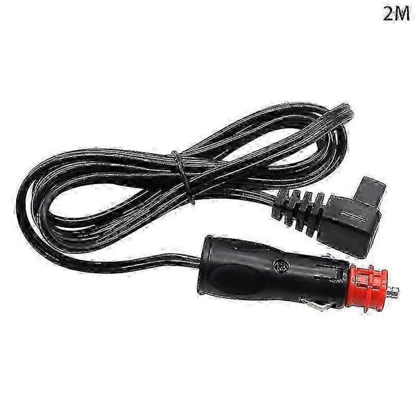 2m strömkabel för bärbar bilkylskåp 12V