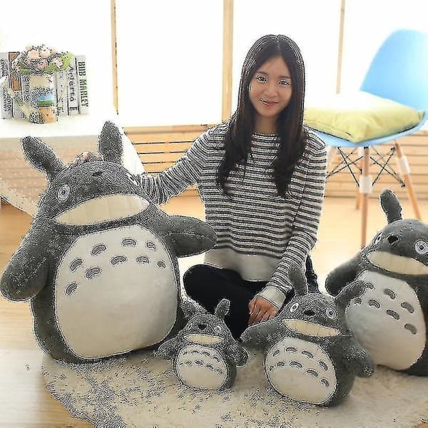 [RM]30cm Cute Anime Kids Totoro Doll Large Size Soft Pillow Plush Toy [DB]