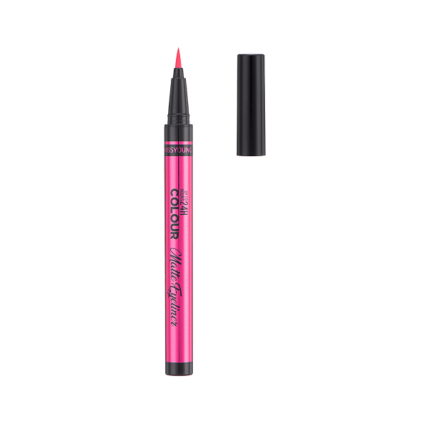 Matt Färg Eyeliner Vattentät Långvarig Flytande Eyeliner Penna pink