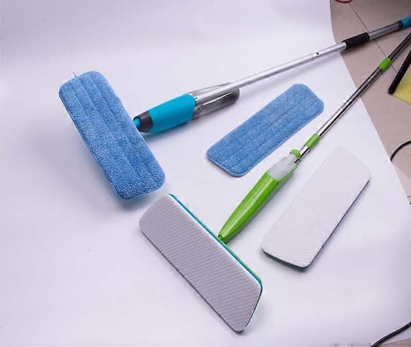 E-Cloth Deep Clean Moppehoved, Mikrofiber Moppehoved Erstatning til Gulvrengøring, Laminat, Fliser og Stengulve, Vaskbart og Genanvendeligt