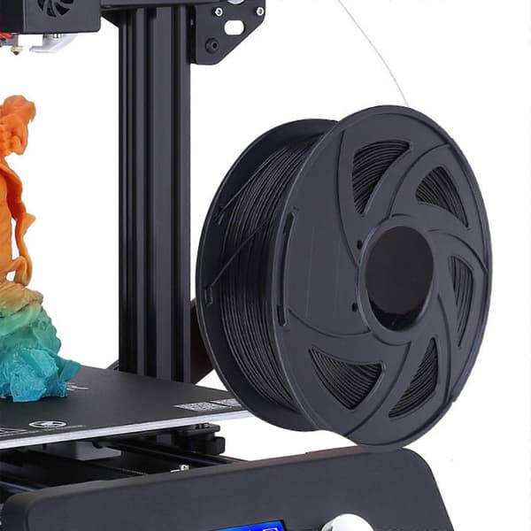 [RM] Metallisk professionel 1,75 mm printer til 3D-printprojekter, ingen opvarmet plade påkrævet, sort, 1 stk.