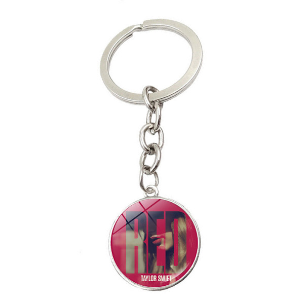 2 st Taylor Swift 1993 Album Charm Nyckelring Hänge style 5